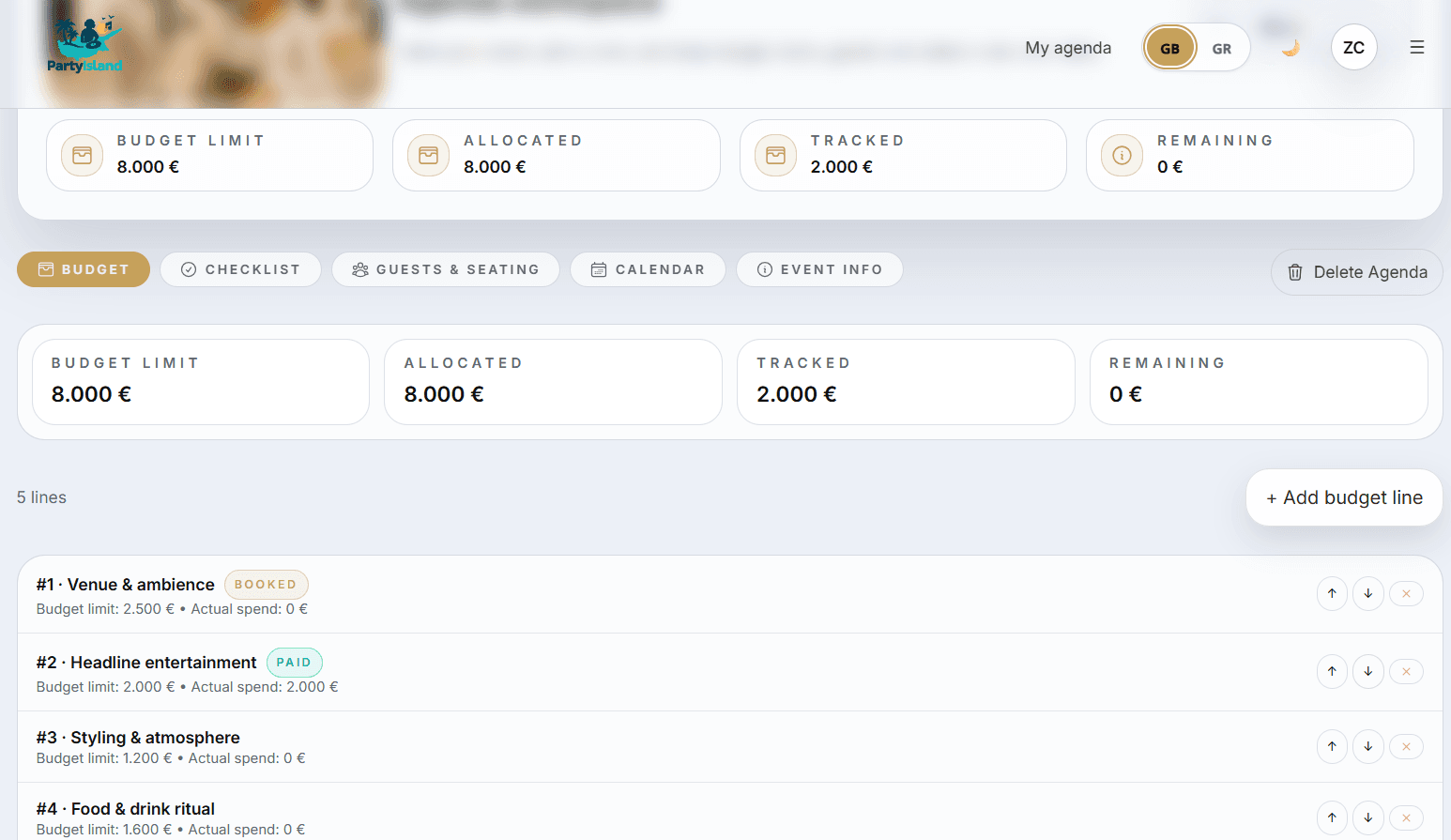 360° Budget Manager